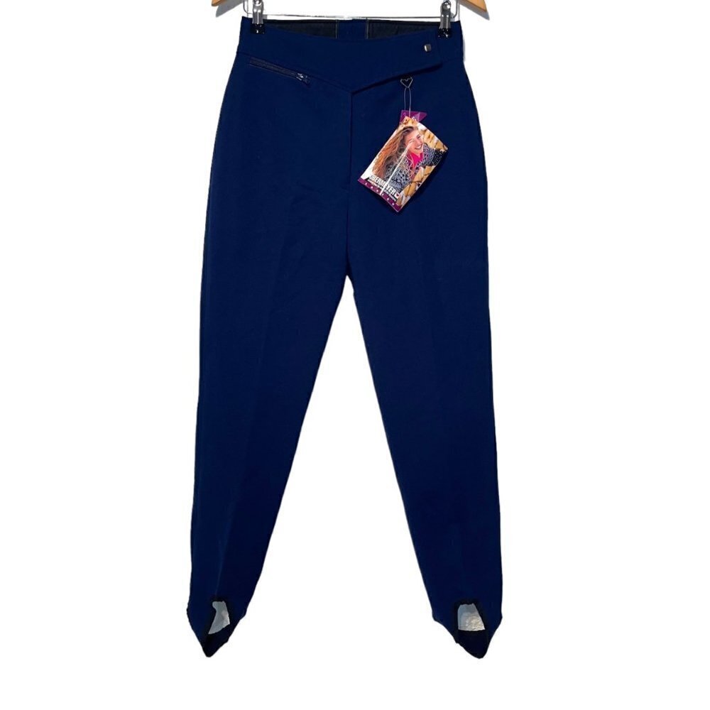 NWT VINTAGE OBERMEYER Ladies ITB Stretch Pant Wool Blend Ski Pant Size 10L